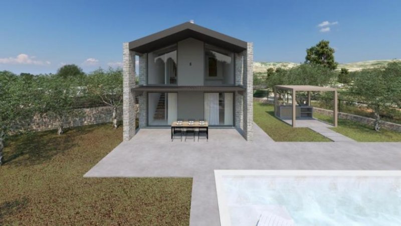 Xirosterni NEUBAU-PROJEKT: Kreta, Xirosterni: Stilvolle Steinvillen mit privaten Pools zu verkaufen Haus kaufen